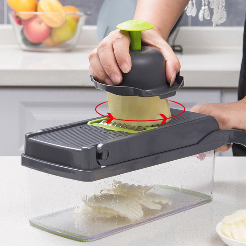 Multi-functional vegetable cutter, a kitchen wonder